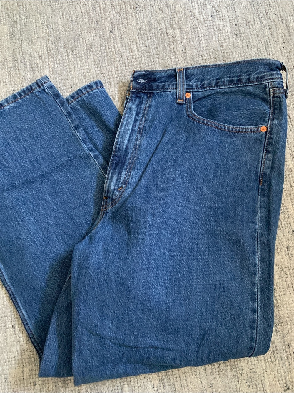 Levi's Men's Indigo Relaxed Fit Jeans